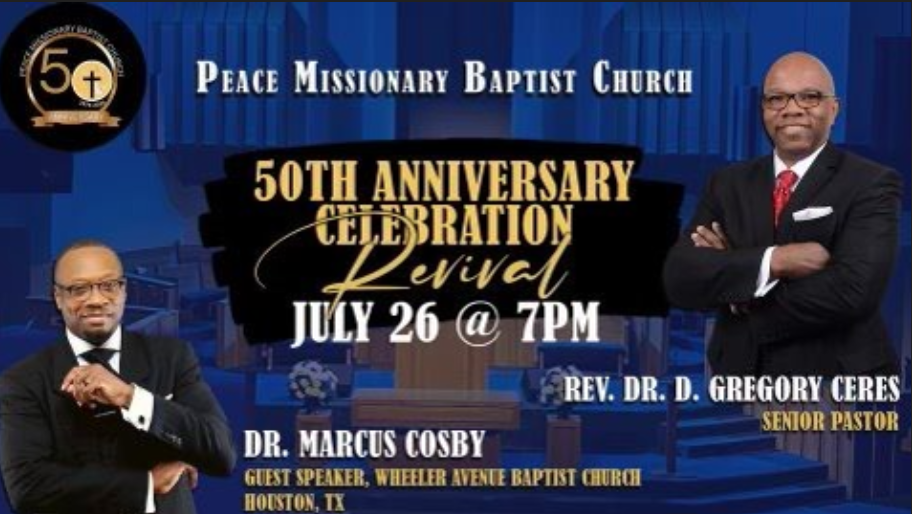 2024 Peace Missionary Baptist Revival Anniversary Worship Service